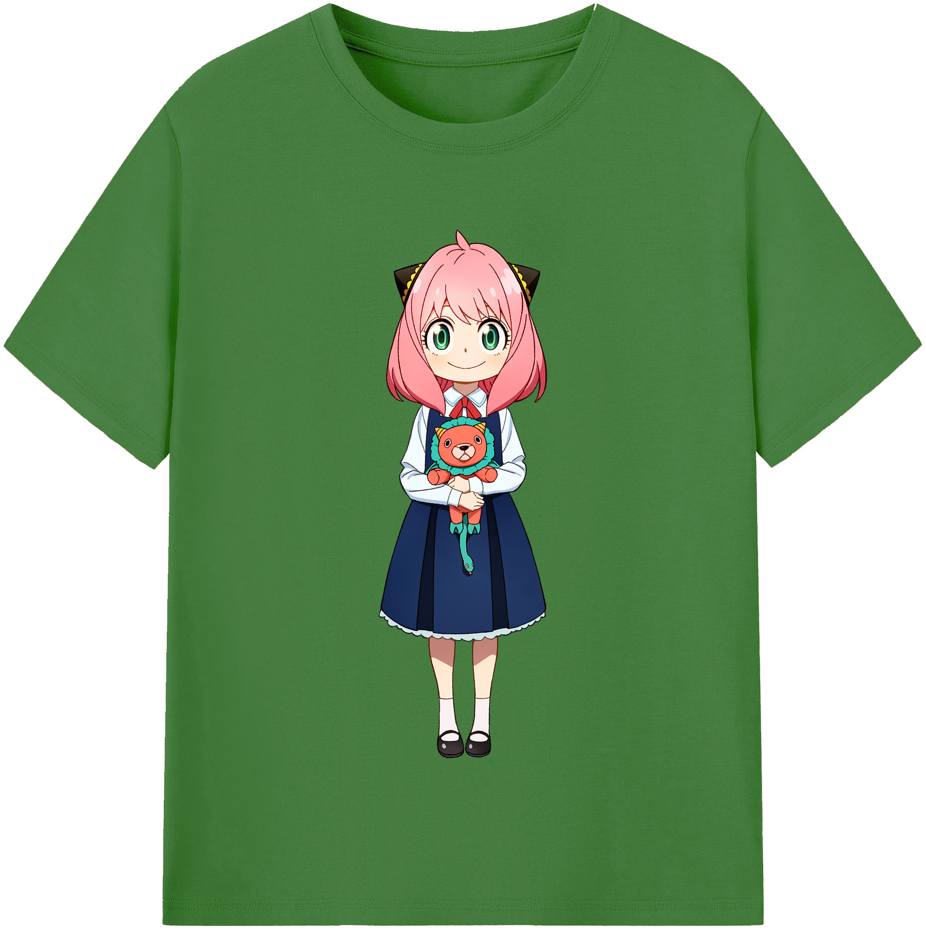 （画像用） SPY×FAMILY间谍家家酒 レディースカジュアルプリントTシャツ（綿100％）